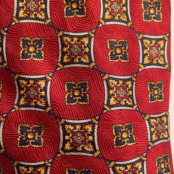 A. Mouley silk tie - made in France - Picture 2 of 4